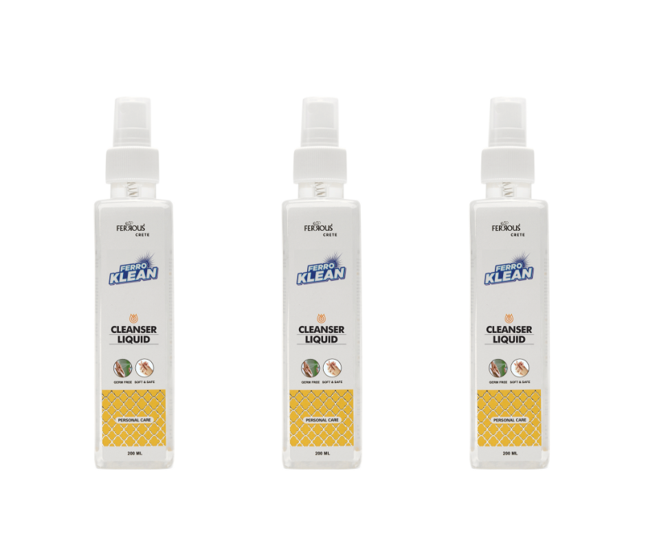 Cleanser Liquid - Pack Of 3 (200 ML + 200 ML + 200 ML)