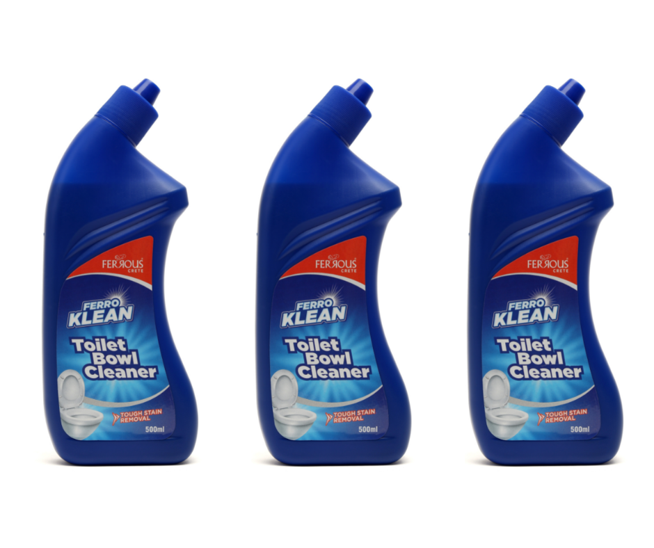 Toilet Bowl Cleaner - Pack Of 3 (500ML + 500 ML + 500ML)