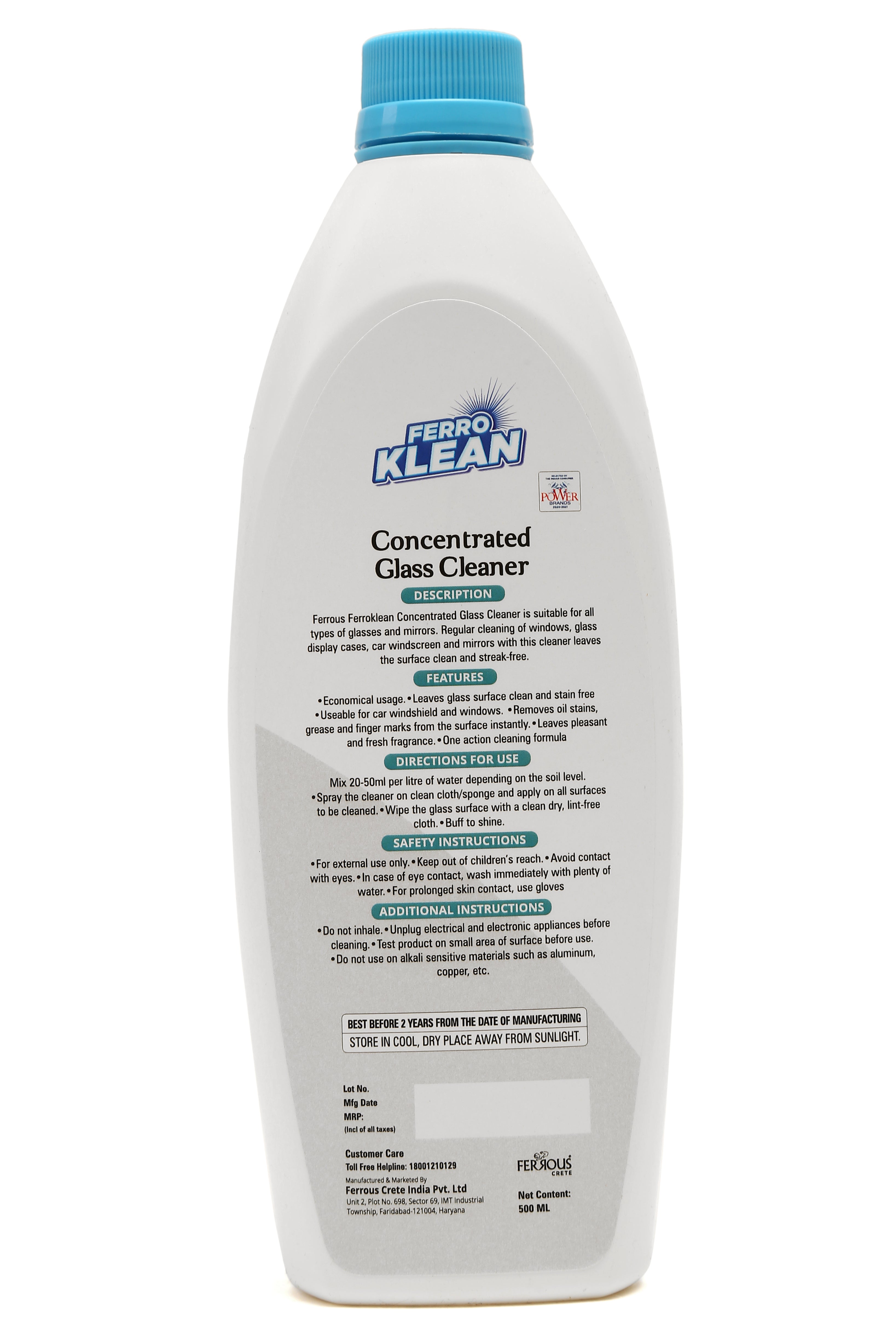 Concentrated Glass Cleaner - Pack Of 3 (200ML + 200ML + 200ML)