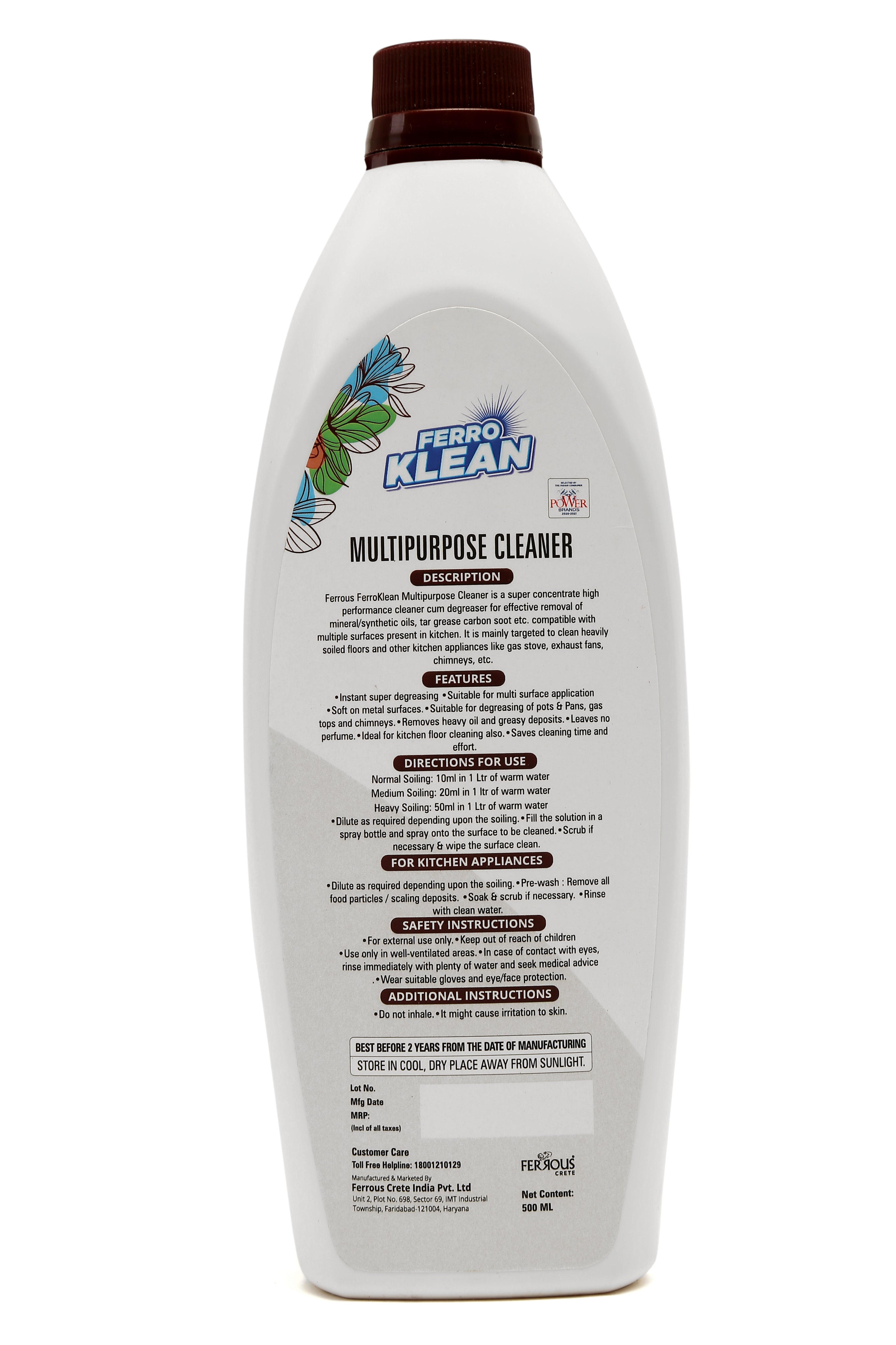 Multipurpose Cleaner - Pack Of 4 (200 ML + 200 ML + 200 ML +200 ML)