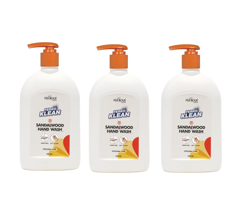 Sandalwood Handwash - Pack Of 3 (250 ML + 250 ML + 250 ML)